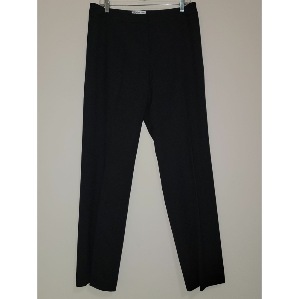 Pendleton Women's Black‎ Wide Leg Dress Pants Size 12